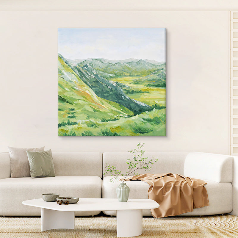 LANDSCAPE TEXTURED PAINTING #FLD-FJ-013